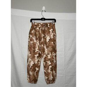 Lands end camo jogger sweat pants size 10/12 C34-14